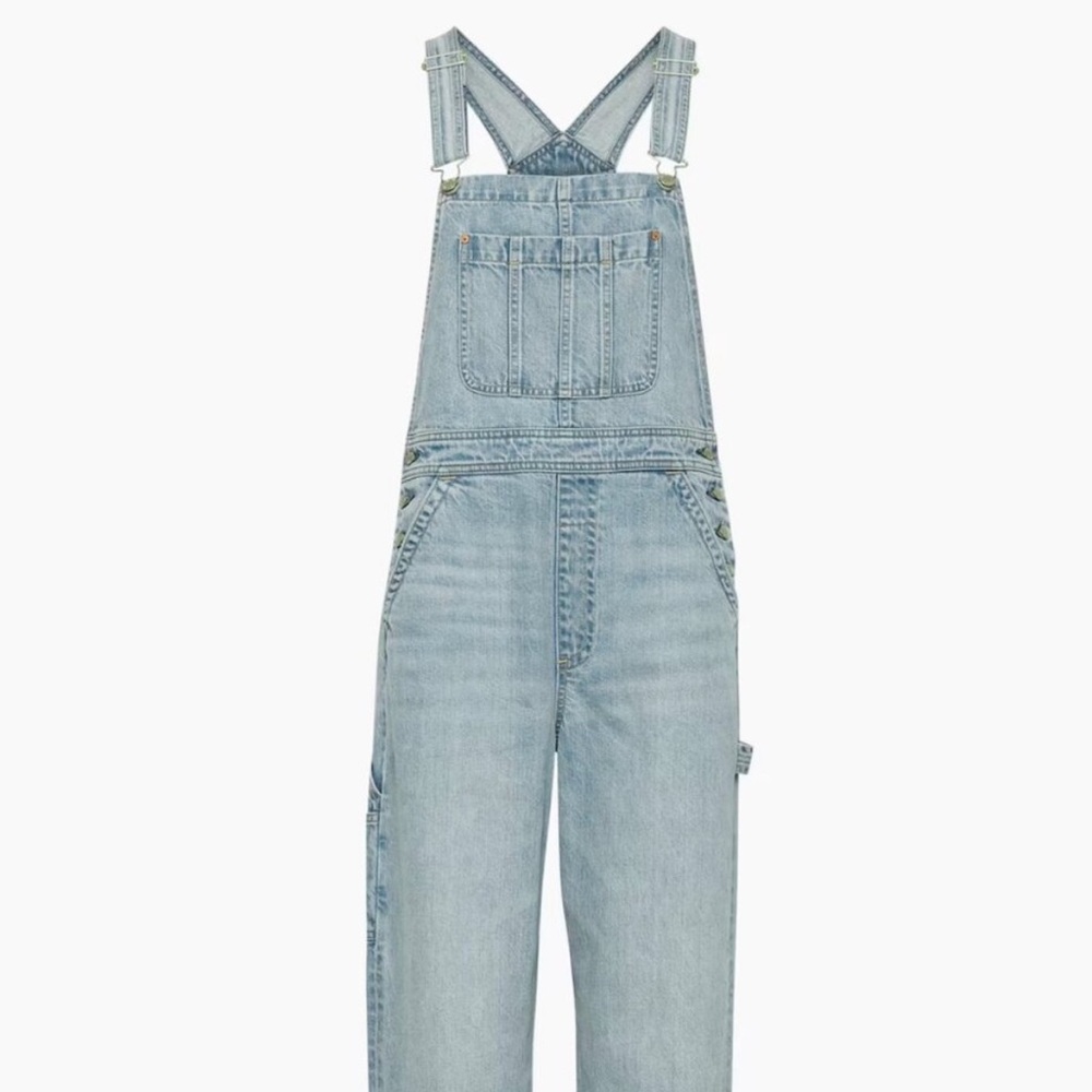 Light Blue Denim Overalls aritzia sundays best